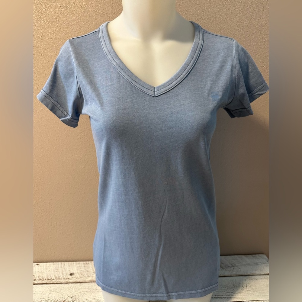 G-Star Raw 100% Organic Cotton V-Neck Tee - NWT